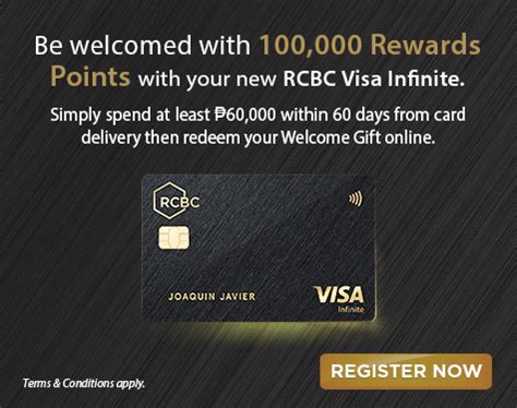 rcbc visa infinite|RCBC Visa Infinite .